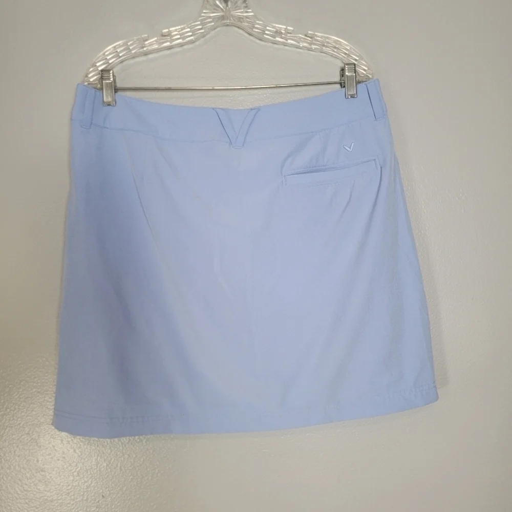 Callaway light blue golf skirt with built in shorts